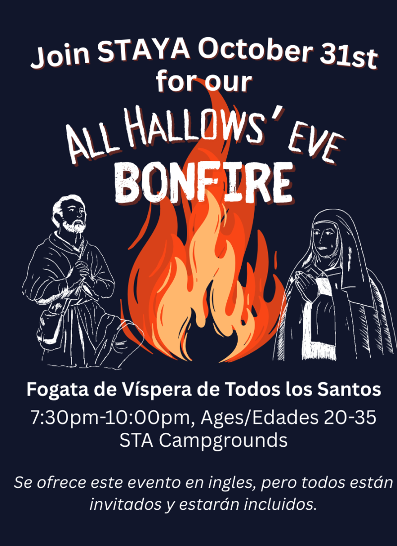 Copy of All Hallows Eve Bonfire STAYA Bulletin 2025